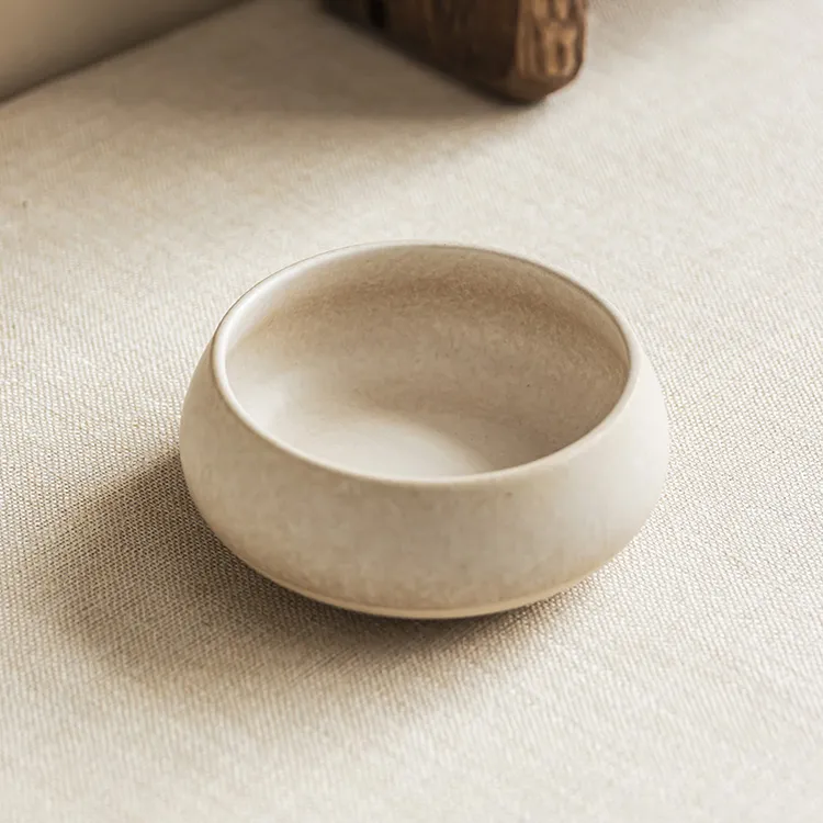 YE HOME 钵体陶瓷碗极简风家用米饭碗高级感餐具碗餐厅甜品碗菜碗