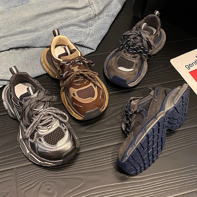 贾不假老爹鞋2025秋冬新款爆款潮流复古小个子厚底增高时尚休闲鞋