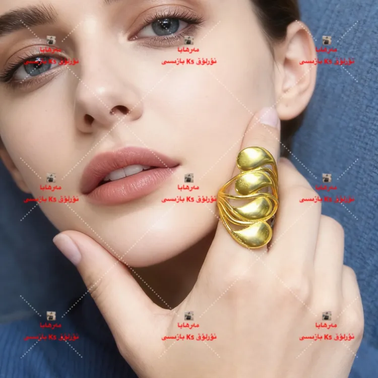 铜合金戒指  KS3052Nurluk 金色戒指民族风轻奢时尚饰品经典