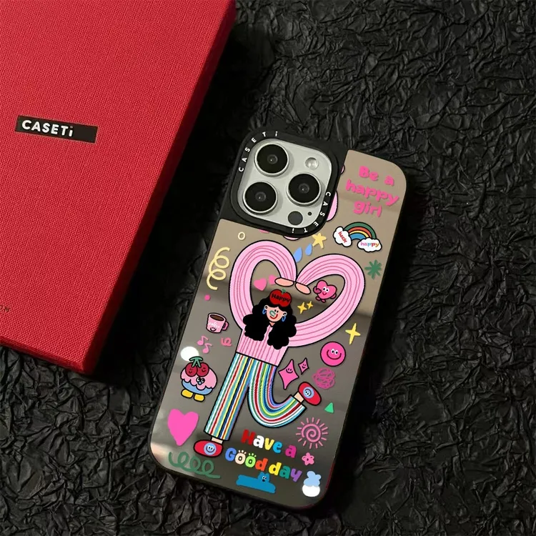 caseti奇妙世界适用iPhone16/15promax手机壳苹果14/13女款12小众