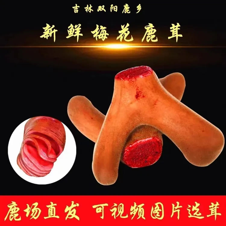 产地直发新鲜鹿茸以直播间链接称重截图为准