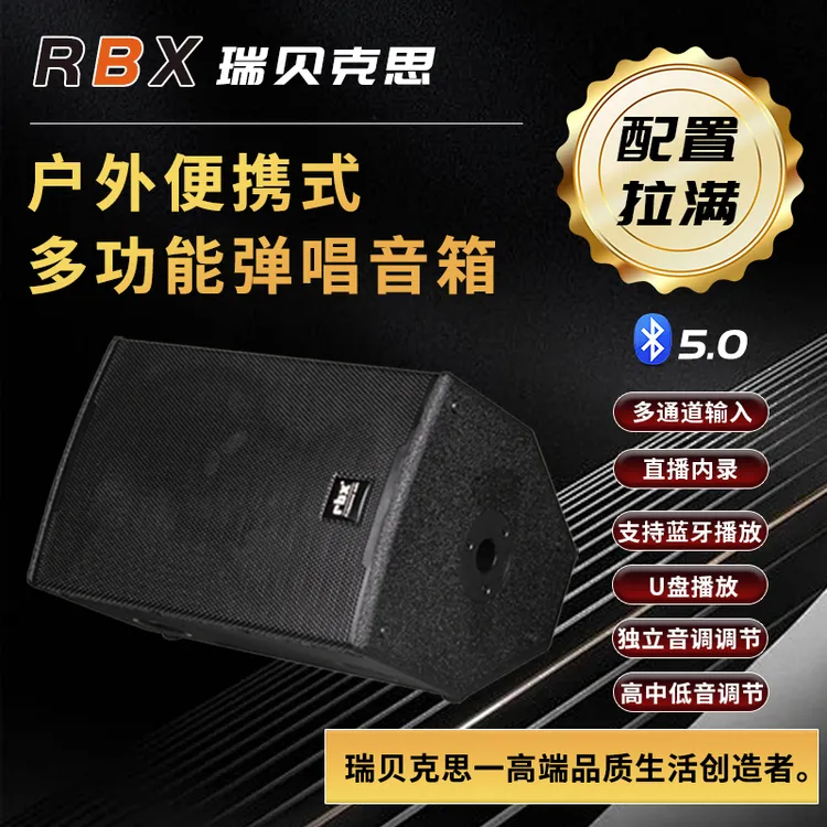 瑞贝克思{拍一发十}RBX-T28户外多功能弹唱音箱