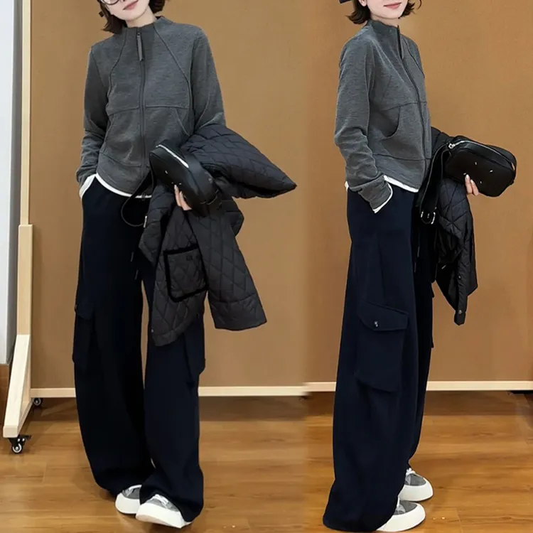 【归影】立体剪裁极简显瘦立领修身外套