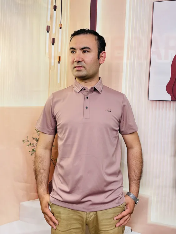 BUYUK夏季T血翻领短袖卫衣3222