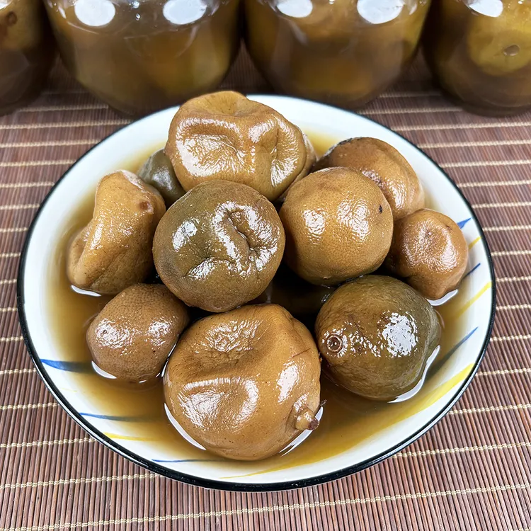 广西特产腌制土柠檬咸柠檬牛脚子做柠檬鸭用浸柠蒙