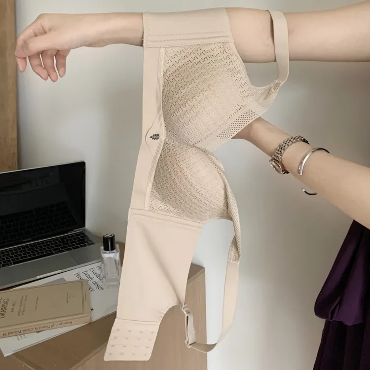 粉底液内衣女小胸聚拢防下垂无钢圈收副乳无痕文胸2025爆款好穿