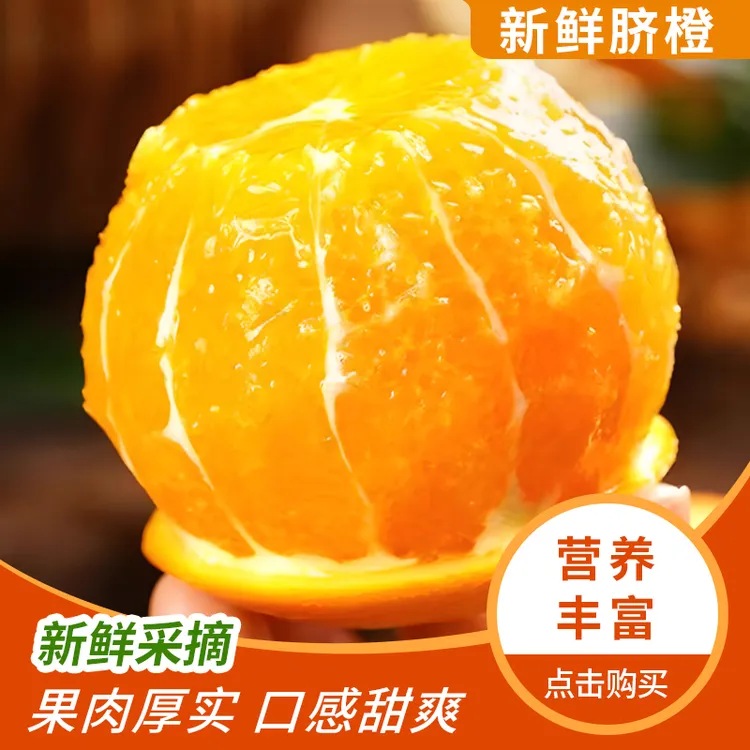 江西赣南脐橙果园直供 现摘现发应季鲜果 新鲜水果 10 斤