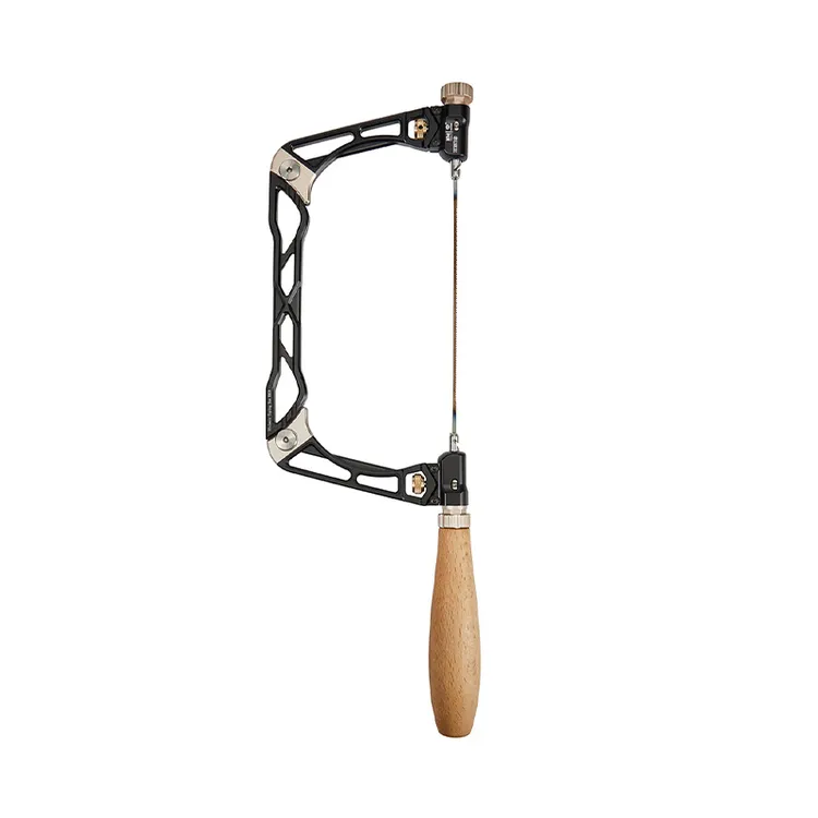 鸿对HONGDUI拉花锯曲线锯DIY木工锯弓锯造型锯燕尾榫卯航空铝KM19