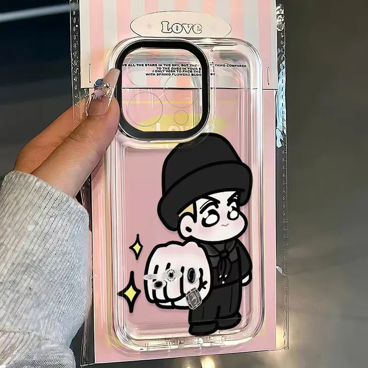 闪耀王嘉尔适用于苹果16/15手机壳11高级13/12软14透明男女潮流11