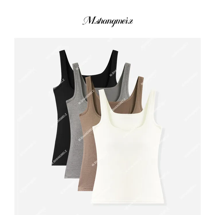 M.SHANGMEI.Z/沐熙【万金油】美大哥舒适免穿修身通勤背心X062649