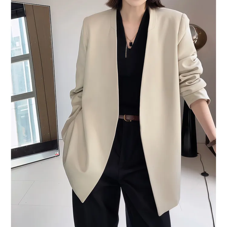 西装外套女春秋2025年新款高级感独特漂亮超好看休闲宽松西服上衣