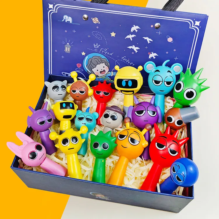 节奏盒子玩具手办西蒙小天玩偶公仔模型sprunki游戏周边儿童礼物