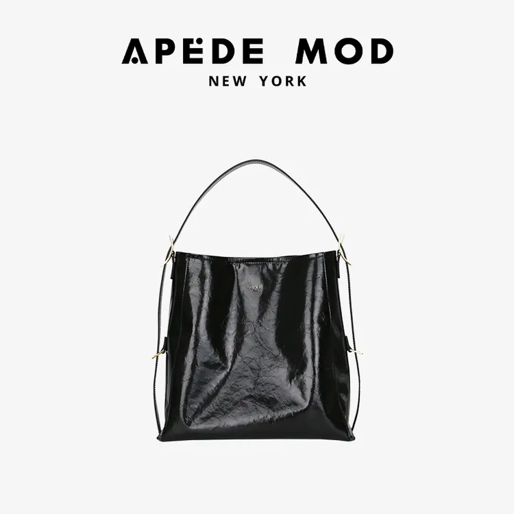 Apede Mod/25年秋冬新品通勤单肩斜挎hobo粽子包大容量节日礼物