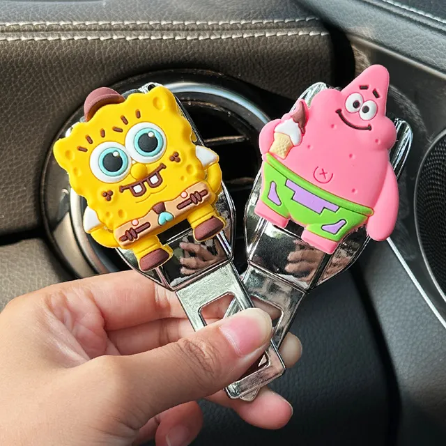 好车载带固定物汽车器揷实用卡口大全延长卡通必备带插片接头安全