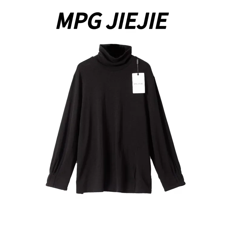 MPG JIEJIE【高光时刻】25秋冬保暖设计基础款加绒果冻高领