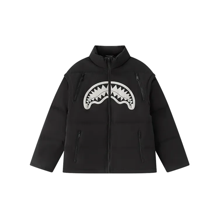 SPRAYGROUND鲨鱼嘴羽绒服潮流休闲保暖立领冬季美式JM WE141303