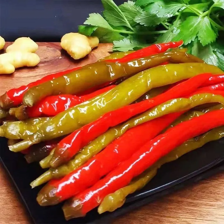 重庆泡椒酸辣椒四川农家特产泡椒老坛腌制泡菜味酸辣椒下饭菜批发