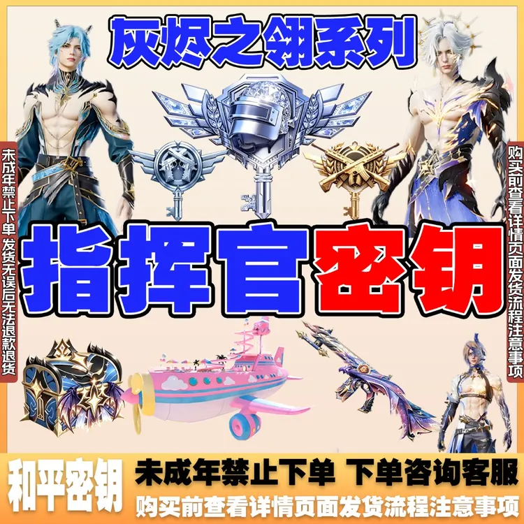 和平精英战场指挥官特种兵隐藏款密钥暮色珍宝礼盒禁止未成年下单