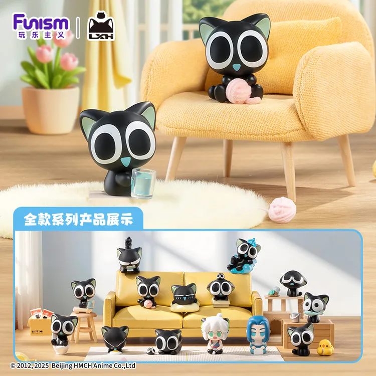 Funism玩乐主义罗小黑盲盒战记2周边日常系列