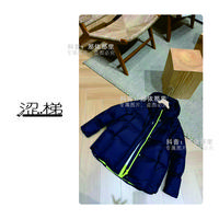 涩梯8468【女装-羽绒服】连帽加厚保暖白鸭绒简约羽绒服外套