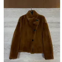 TANTAN 水貂 轻奢气质重工立领皮草外套4343 