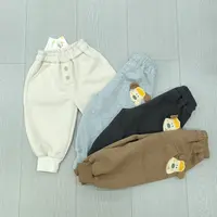 新款贴布小狗运动卫裤36233