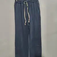 【新款】单裤子服装时尚百搭气质休闲显瘦宽松女装8336[BLK]Q