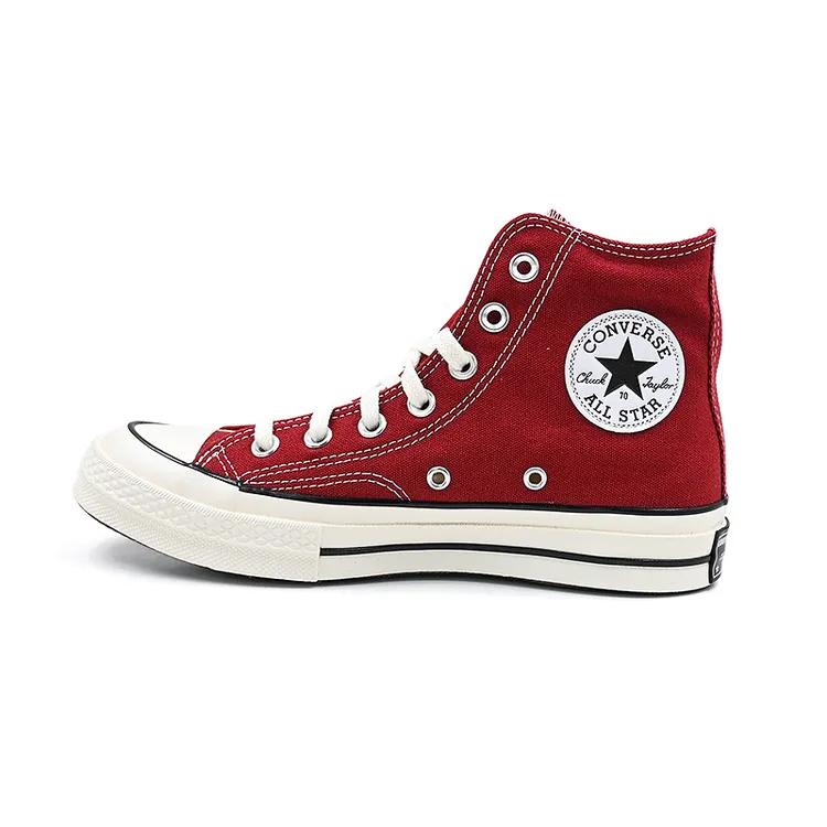 Converse潮流鞋子经典潮鞋复古纯色帆布鞋高帮中性70 SNL A10523C