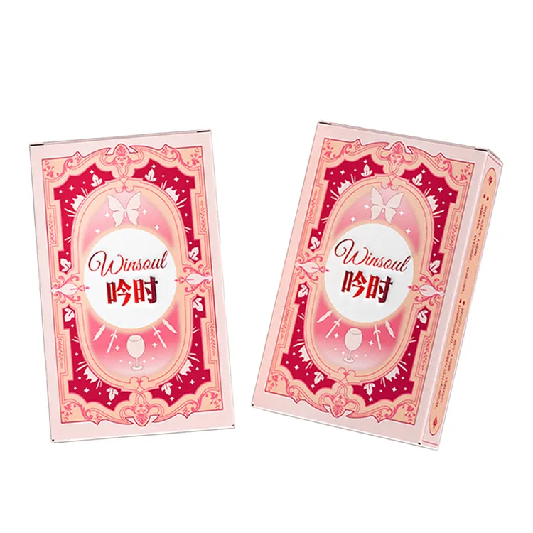 绮梦七彩卡面进阶版吟时卡牌双人互动游戏桌游娱乐扑克牌情侣卡牌