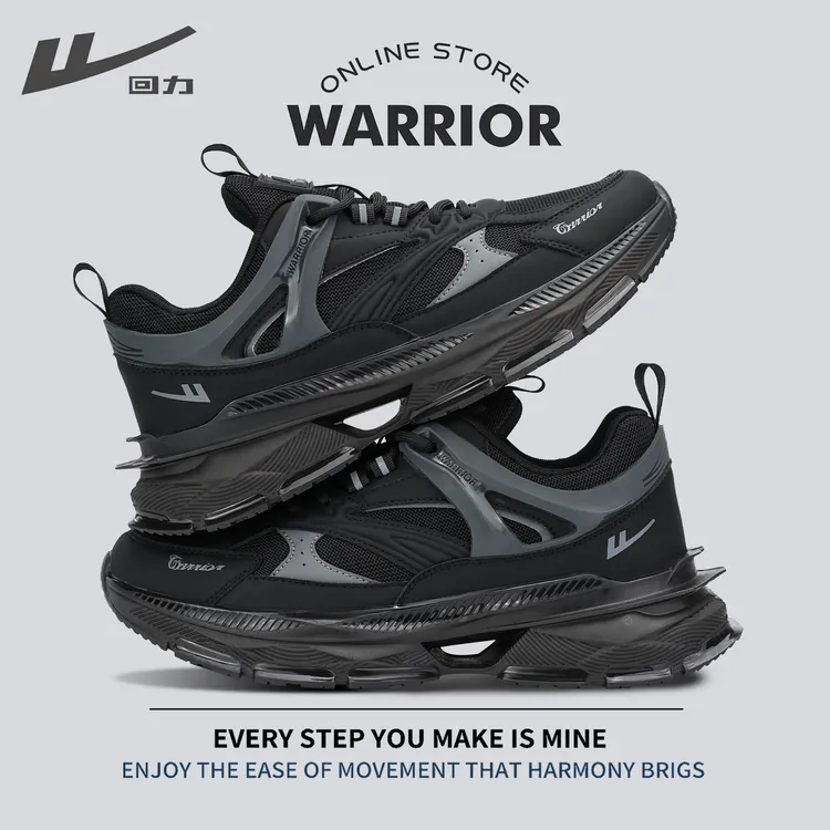 Warrior/回力夏季新款男鞋运动鞋休闲老爹鞋时尚百搭板鞋网面透气