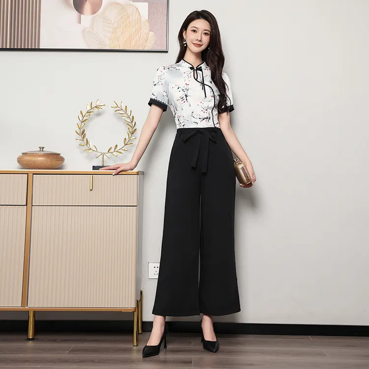 2025新款国风采耳美容spa制服足疗店沐足足浴技师服桑拿工作服秋