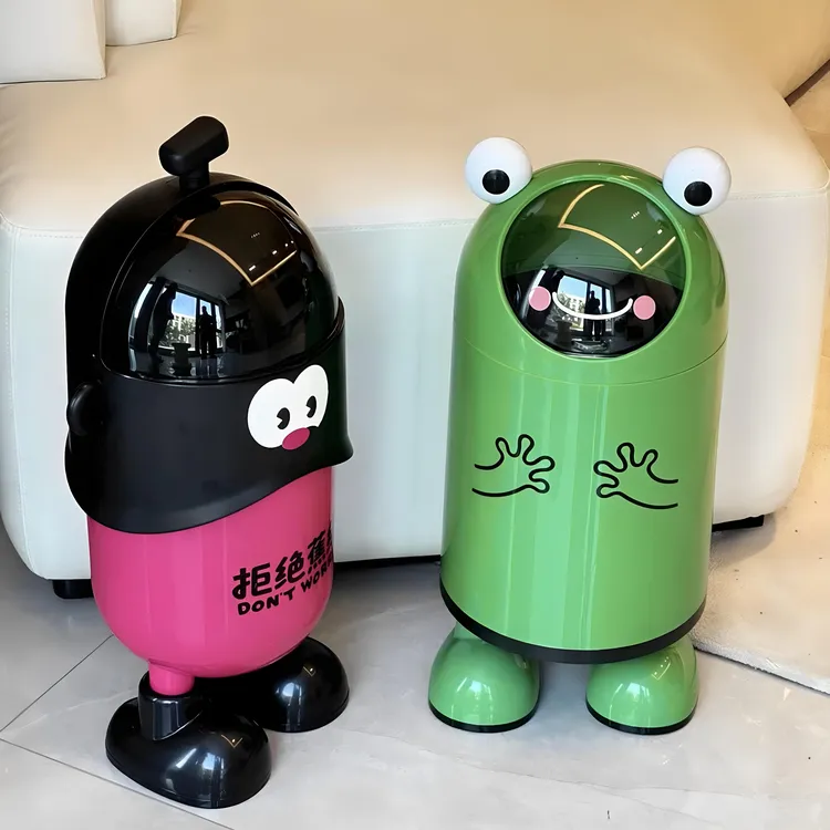【搞怪又好看的垃圾桶！】垃圾桶家用搞怪带盖无异味高颜值废纸篓