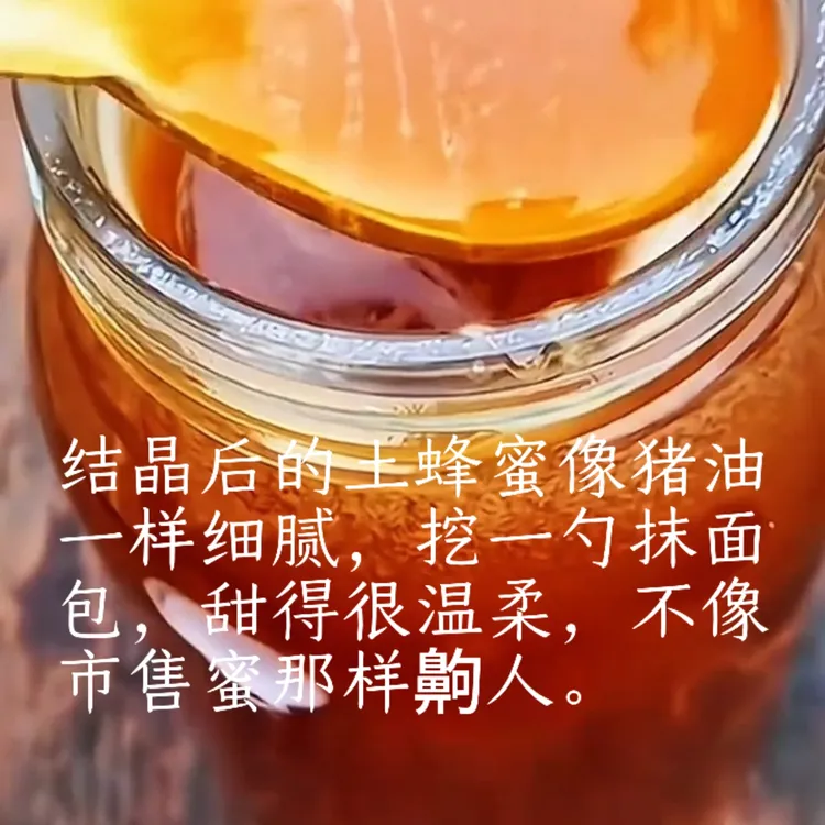 土蜂蜜农家土养自产自销一年取一次农家土蜂蜜蜂糖纯天然农家自产