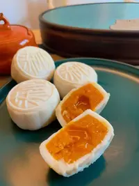 【益娜娜专属】冰皮流心月饼（奶黄流心）2盒
