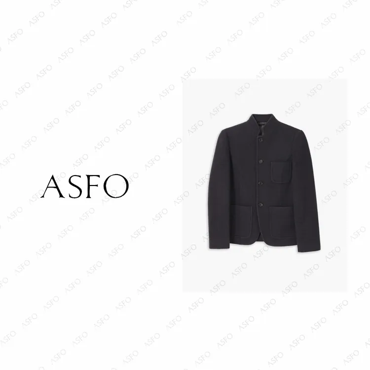 【AS绅儒】25新高级定制东方美学轻奢羊毛小西装AS25DXZ04162