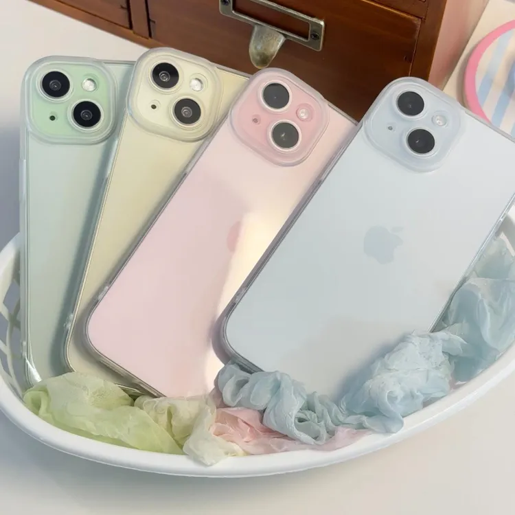 简约全包加厚镜头适用苹果17/16手机壳iPhone15/14promax透明1213