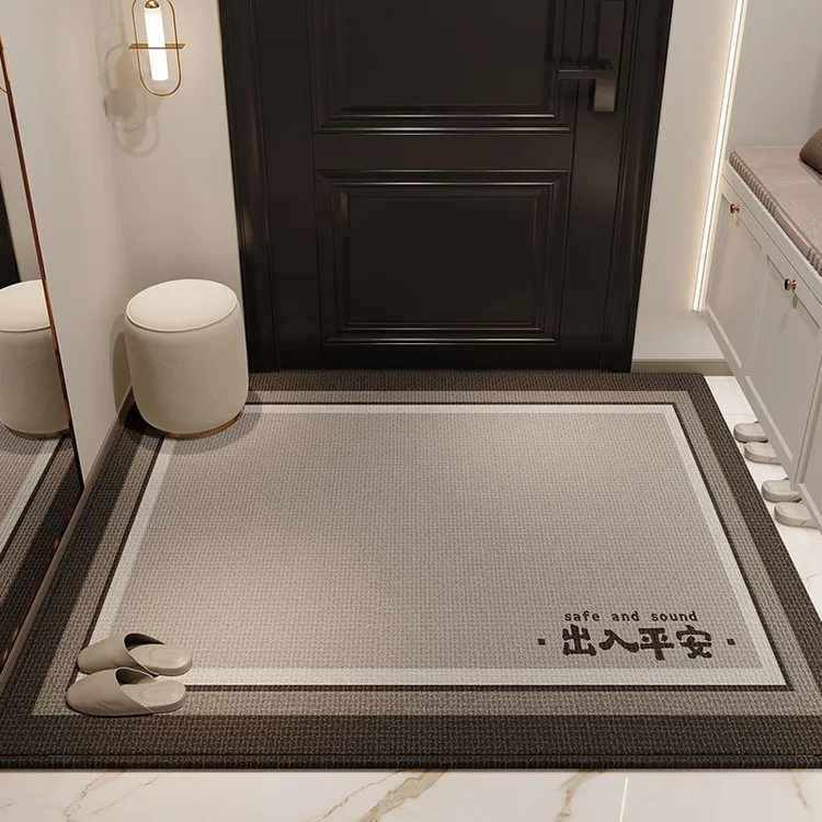 纤苏入户门地垫入户裁剪大门口门外家用客厅地毯高档垫子防滑耐脏