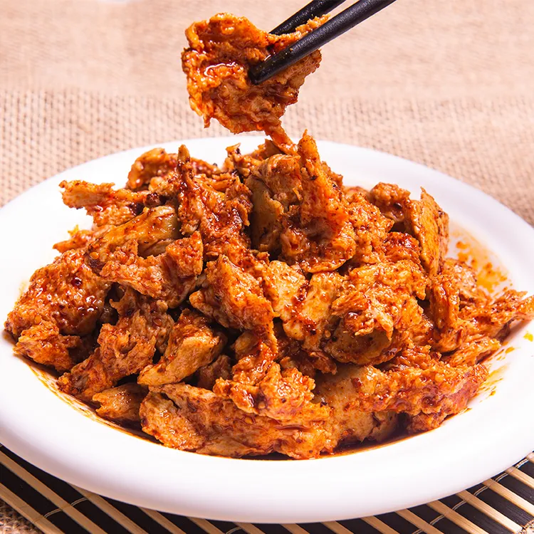 【秦岐轩】手撕面筋6袋包邮每包净含量270克香辣口味美味小吃