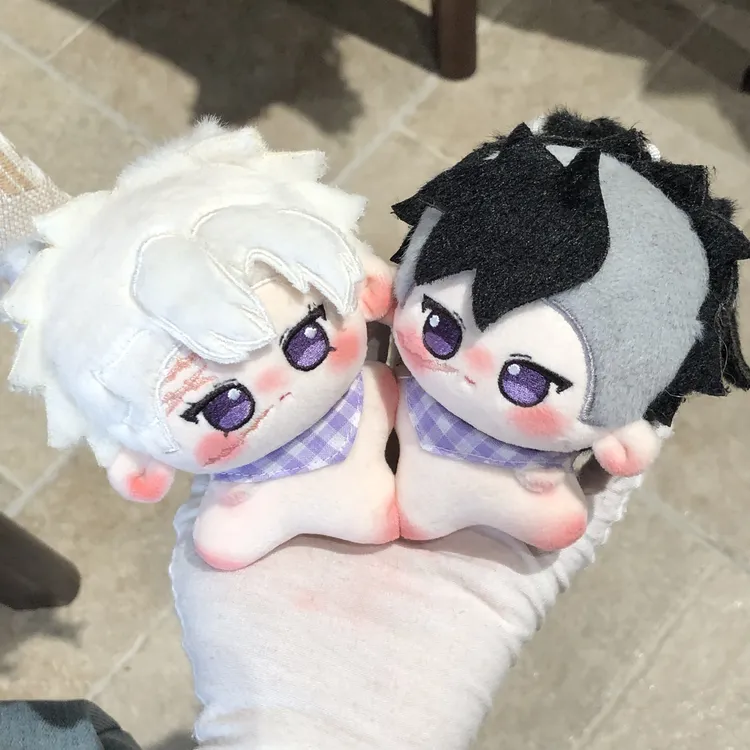 【预售】鬼灭之刃10cm 实弥玄弥 摔倒豆 棉花娃娃 非偏远包邮
