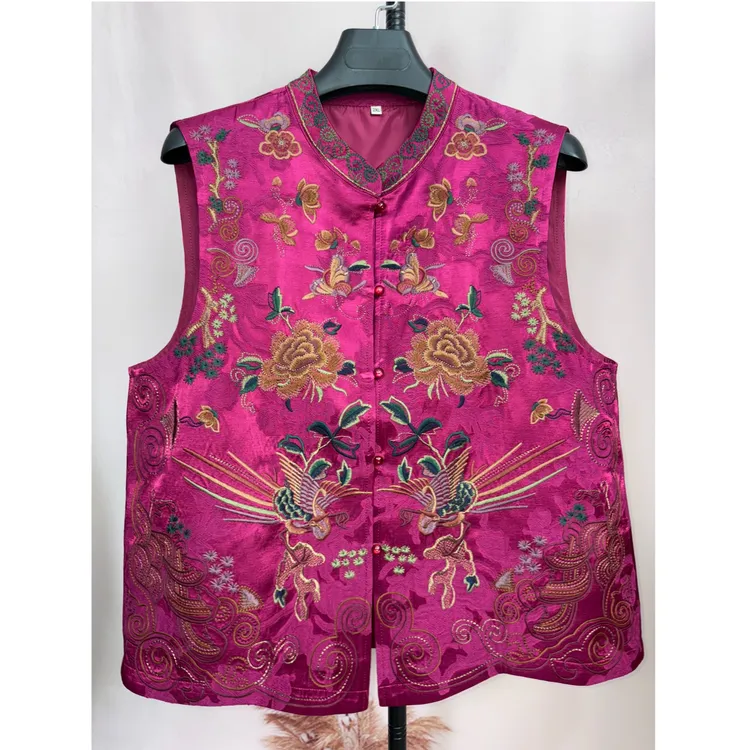 中国风新中式女士精品刺绣时尚复古马甲【锦绣·古韵】