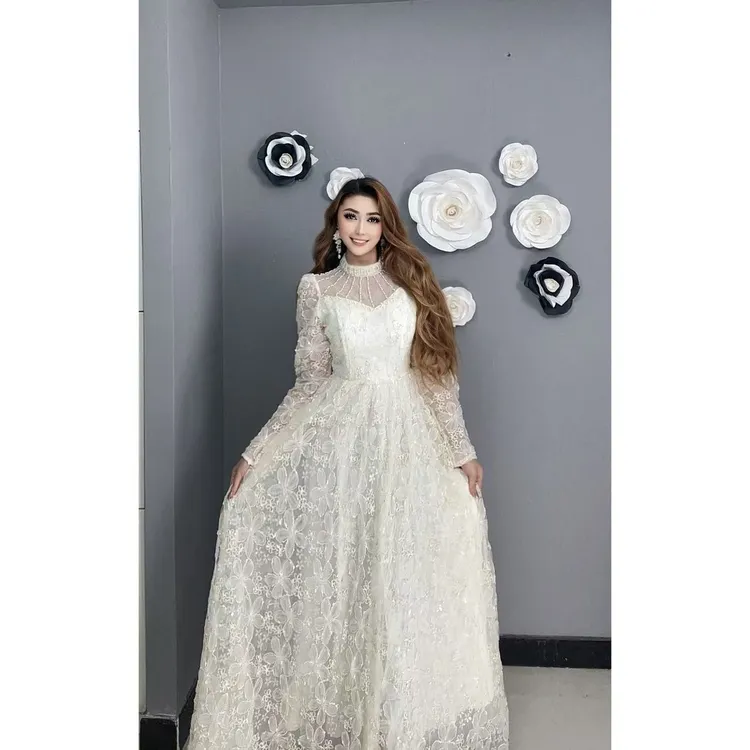 6227【包邮】新款时尚公主千金女装礼服连衣裙