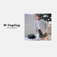 玲姐定制-设计感女显瘦百搭休闲高级感卫衣外套上衣338724