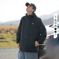 【防风连帽工装夹克】卡特25春夏新品男士休闲复古外套CO1JAW66021
