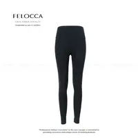 【FELOCCA】收腹提臀显瘦休闲打底裤咖啡碳速热亲肤裤NYN-6028
