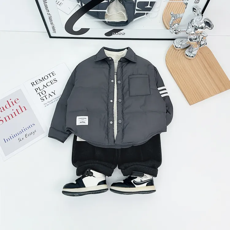 儿童棉服男童冬款加厚棉衣2025新款冬装 AC25133 悠悠童话童装