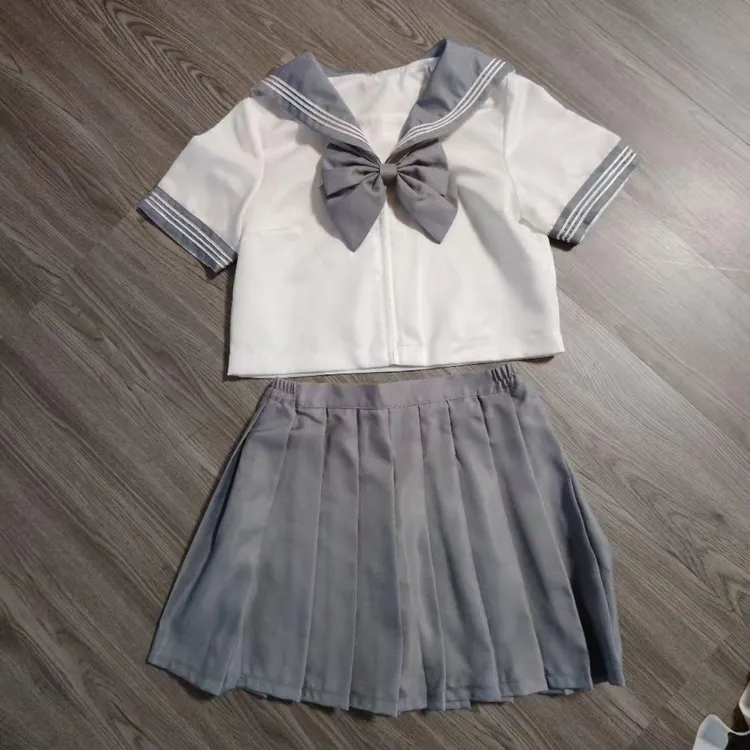 现货 Bodyline灰色彩虹战队 日牌水手服