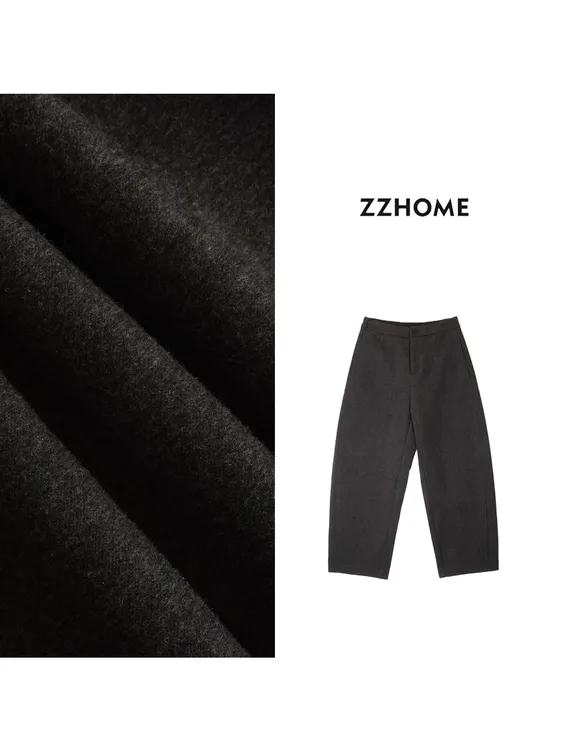 ZOZO HOME ｜可持续时髦弧线立裁暖雾九分裤q172663p