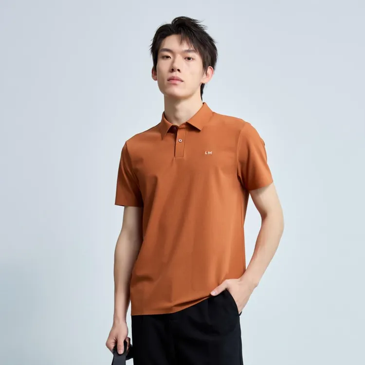 【多彩高尔夫】利郎夏季男士透气速干翻领休闲商务高级T恤短袖POLO