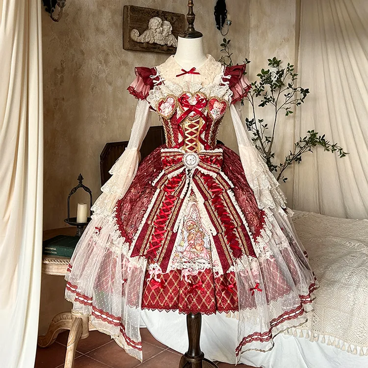 【意向金不是裙子】玩偶幻想匣预定优惠券可爱甜美JSK樱洛芙Lolita