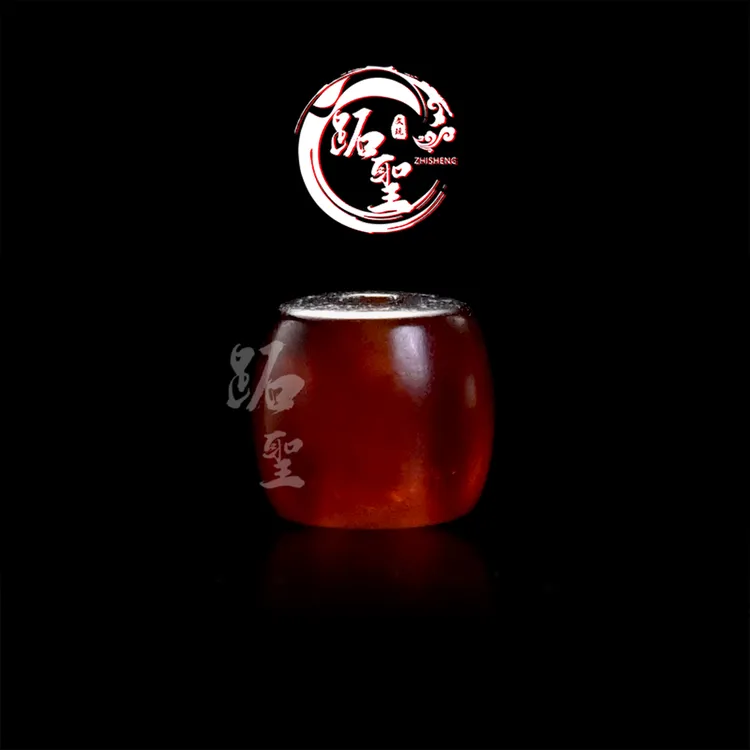 8MM石榴石直切桶珠单珠文玩椰蒂手串手链配饰配珠散珠腰珠